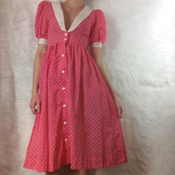 Vintage Dresses & Skirts - Vintage | pink floral dress